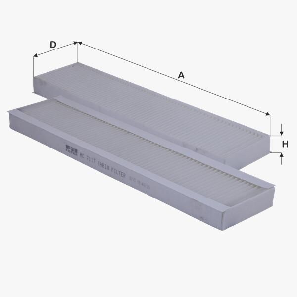 Fil Filtre POLEN FILTRESI MINI R50 R52 R53