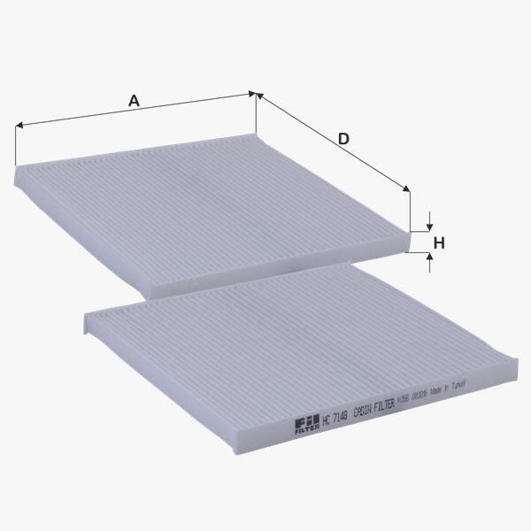 Fil Filtre POLEN FILTRESI KIA CERATO 2004-> SORENTO 2009-> CARNIVAL 05->