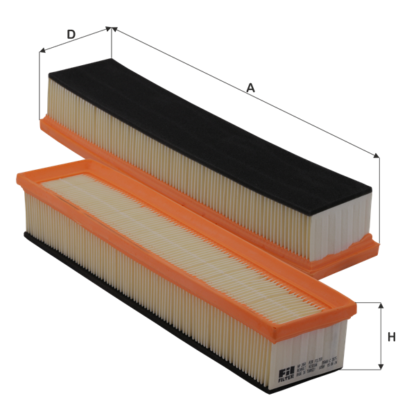 FİL HP2060 HAVA FİLTRESİ RENAULT CLİO KANGOO 1.5 CDI