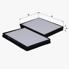 Fil Filtre POLEN FILTRESI ANTARA 07>17 06> / CAPTIVA 06>