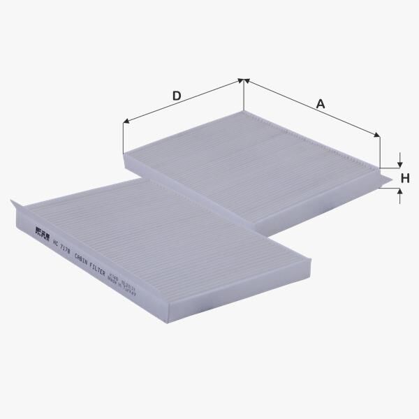Fil Filtre POLEN FILTRESI ACCENT ERA 2006> I20 2015> I30 2007> ELANTRA 2011> / CEED 2006>