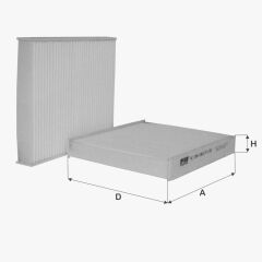 Fil Filtre POLEN FILTRESI SUBARU IMPREZA 2001->