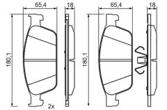 Bosch ON FREN BALATASI CONNECT 13> KUGA 12>