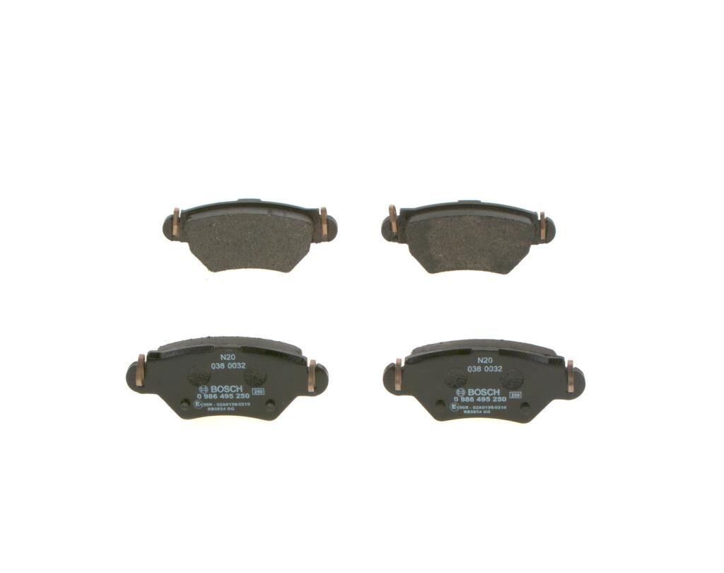 Bosch ARKA FREN BALATASI (DISKLI FRENLER) ASTRA G ZAFIRA A