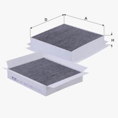 Fil Filtre POLEN FILTRESI (KARBONLU) ML-CLASS W163 98>05