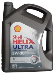 SHELL HELİX ULTRA PRO AF 5W-30 7LT ÜRETİM TARİHİ : 2024