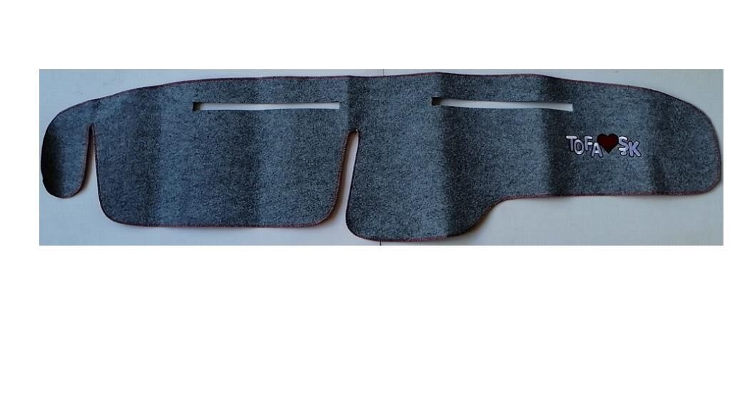 ÖN GÖĞÜS HALISI GRİ DKS TOFAŞ YAZILI