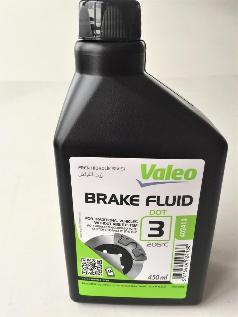 VALEO HİDROLİK FREN YAĞI DOT3