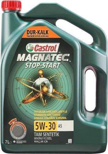 CASTROL MAGNATEC BENZİN+DİZEL 5W-30 A5 7LT ÜRETİM TARİHİ : 2024