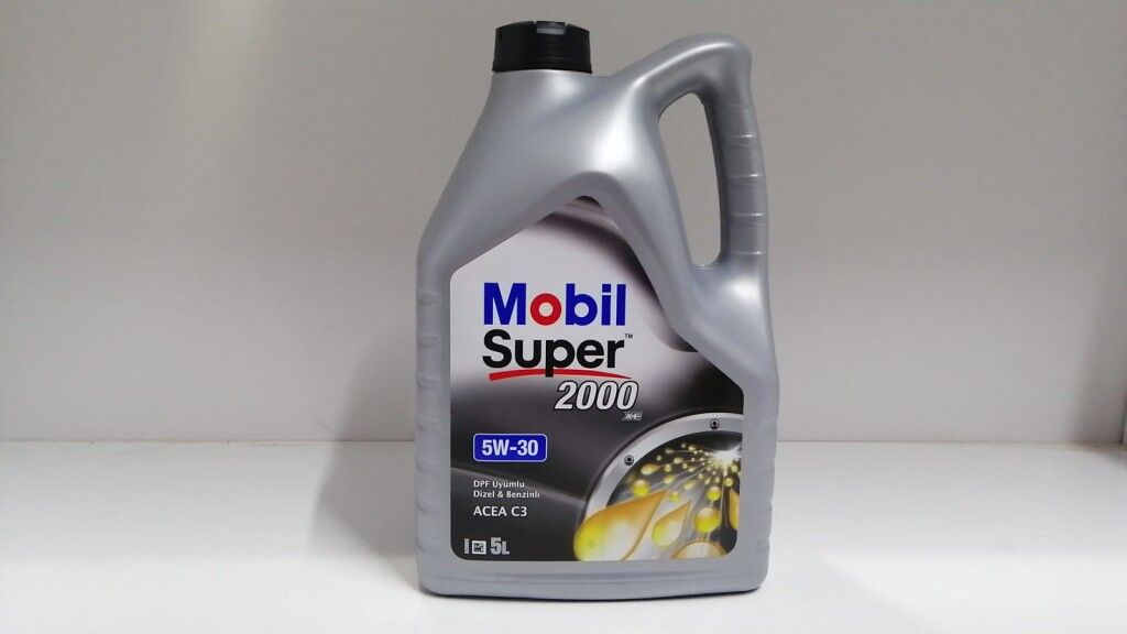 MOBİL SÜPER 2000 XE ACEA C3 5W-30 DPF MOTOR YAĞI 5 LT