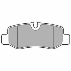 Bosch FREN BALATASI ARKA V-CLASS W447 14> VITO W447 14>