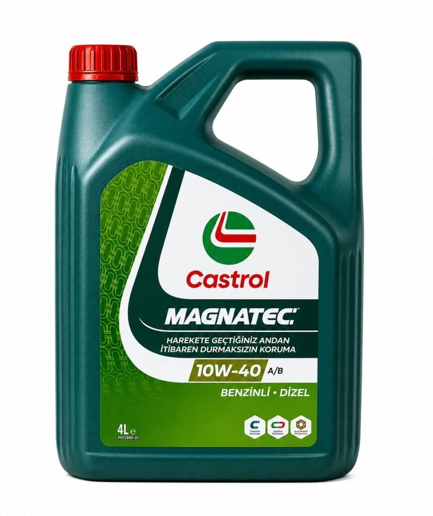 CASTROL 10W-40 A3/B4 MAGNATEC BENZİNLİ 4LT ÜT:2026