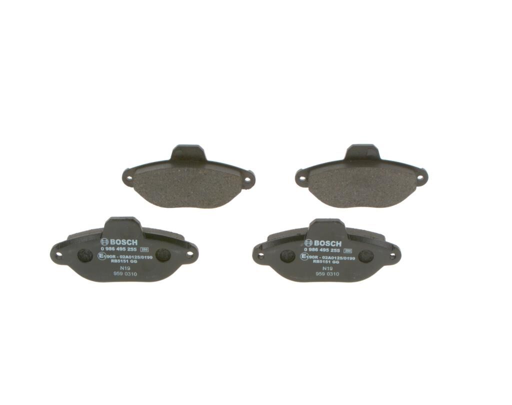 Bosch ON FREN BALATASI 500 07> 1.2 500 07> 500 FIAT SIENA ALBEA LINEA 07> DOBLO CARGO FIORINO 08> BRAVO II