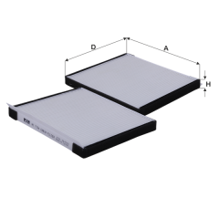 FİL HC7134 POLEN FİLTRESİ ACCENT III 1.4 1.6 1.5 2006-