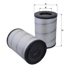 FİL HP2518 HAVA FİLTRESİ DIŞ CATERPILLAR KOBELCO KOMATSU