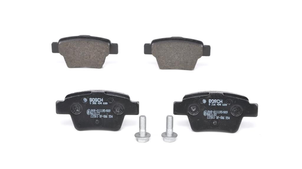 Bosch ARKA FREN BALATASI P307 C4 C4 COUPE P207 1.4 16V.1.6 16V.1.6 HDI 110 FAP.1.6 HDI 90 2.0 16V.2.0 HDI