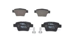 Bosch ARKA FREN BALATASI P307 C4 C4 COUPE P207 1.4 16V.1.6 16V.1.6 HDI 110 FAP.1.6 HDI 90 2.0 16V.2.0 HDI