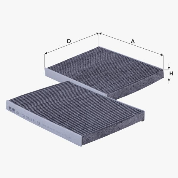 Fil Filtre POLEN FILTRESI FIESTA VI 08 /> B MAX 13 /> TRANSIT COURIER 14 /> ECOSPORT 12> KA+ III 18>