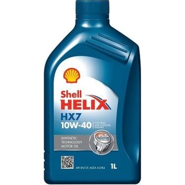 SHELL HELİX BENZİNLİ HX7 10W-40 1LT ÜRETİM TARİHİ : 2026