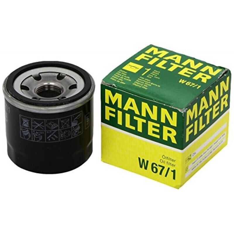 MANN W67/1 YAĞ FİLTRESİ CLİO MEGANE LAGUNA SCENİC FLUENCE ATOS MİCRA JUKE QASHQAI MAZDA ALMERA PRİMERA