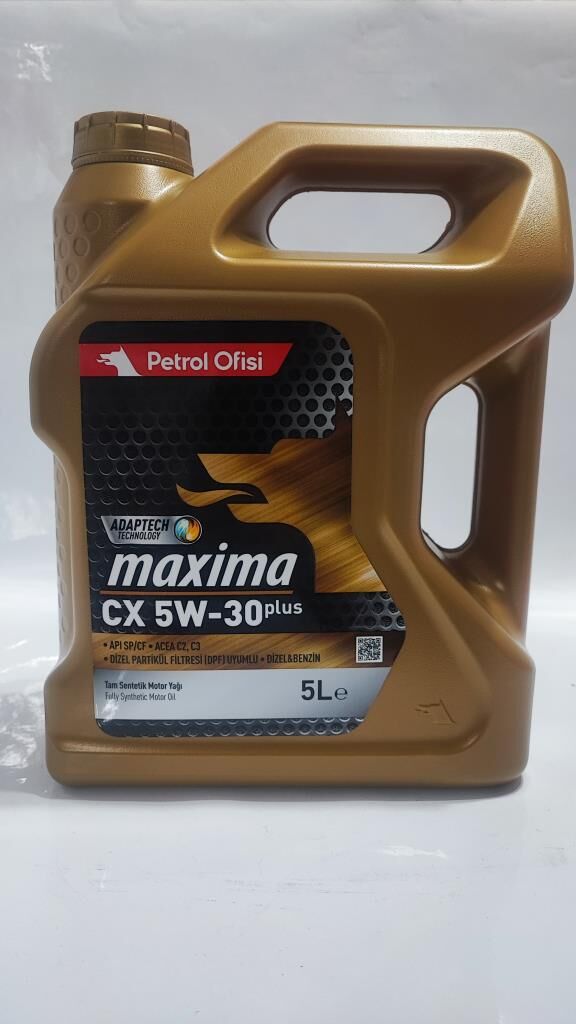 PETROL OFİSİ MAXİMA CX DPF PARTİKÜLLÜ 5W-30 5 Litre