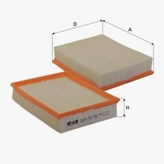 Fil Filtre HAVA FILTRESI PASSAT 1,9 / 2,0TDI 1,6 1,8 1,8T 2,0 2,8V6 (96 00) A4 95>01 A6 97>05 SUPERB