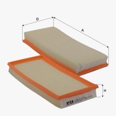 Fil Filtre HAVA FILTRESI MITSUBISHI CARISMA 1,6 1,8 1996 2006 VOLVO S40 1999 2004