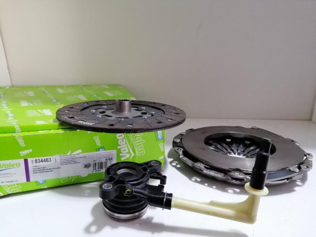 VALEO DEBRİYAJ SETİ HİDROLİK RULMANLI MEGANE KANGOO LAGUNA SCENİC DUSTER JUKE NOTE QASHQAİ 1.5 DCI