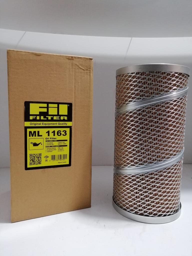 FİL ML1163 YAĞ FİLTRESİ JCB KOMATSU