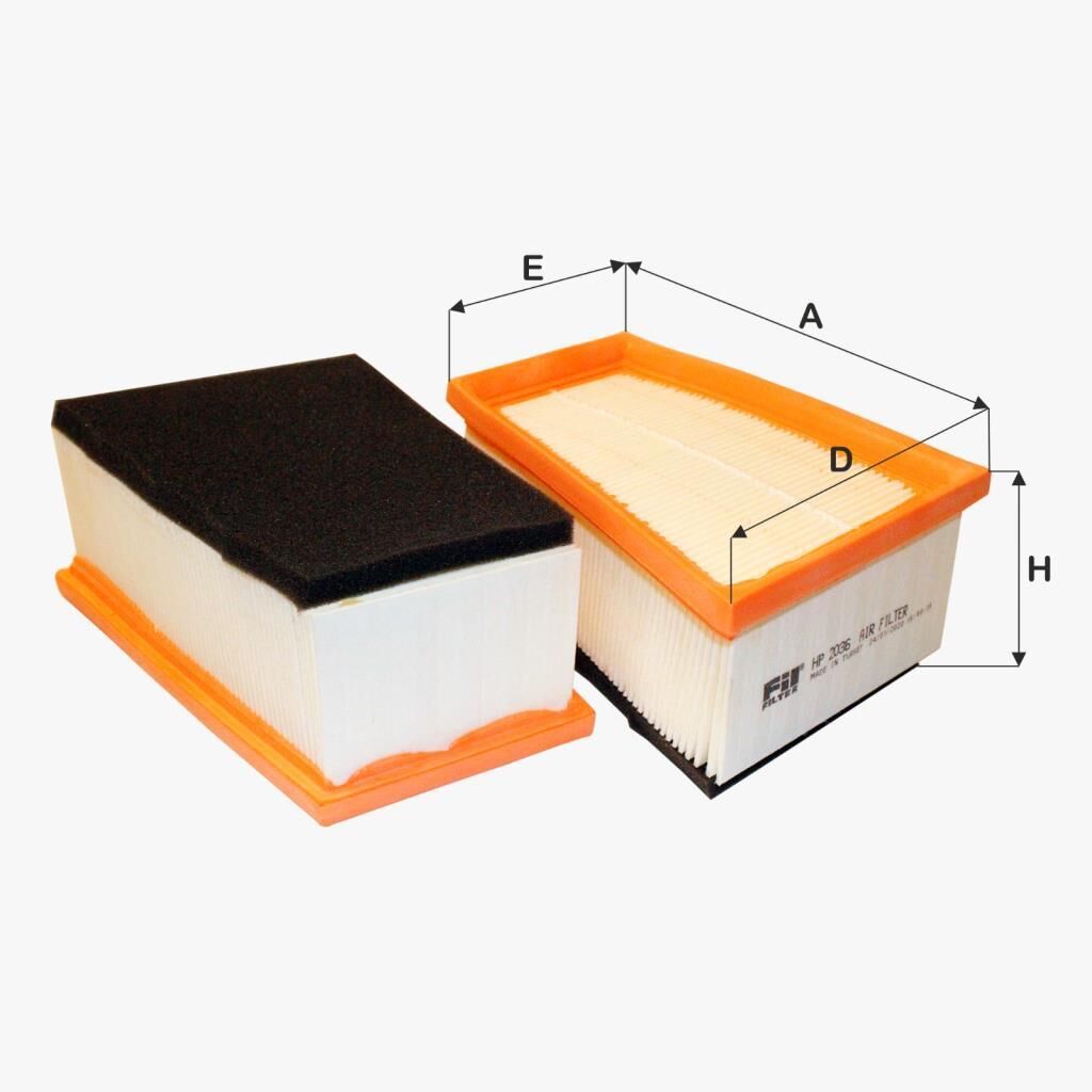 Fil Filtre HAVA FILTRESI DUSTER LOGAN SANDERO CLIO II KANGOO LAGUNA I II MEGANE I II SYMBOL 1,4 / 1,6 16V