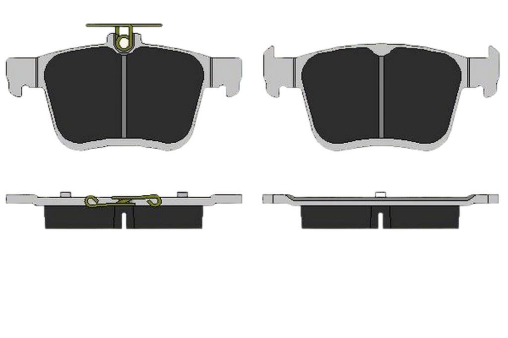Braxis ARKA FREN BALATASI A3 GOLF VII 8V1 1.2 TFSI / 1.4 TFSI / 1.6 TDI / 2.0 TDI / S3 04 / 12