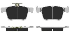 Braxis ARKA FREN BALATASI A3 GOLF VII 8V1 1.2 TFSI / 1.4 TFSI / 1.6 TDI / 2.0 TDI / S3 04 / 12