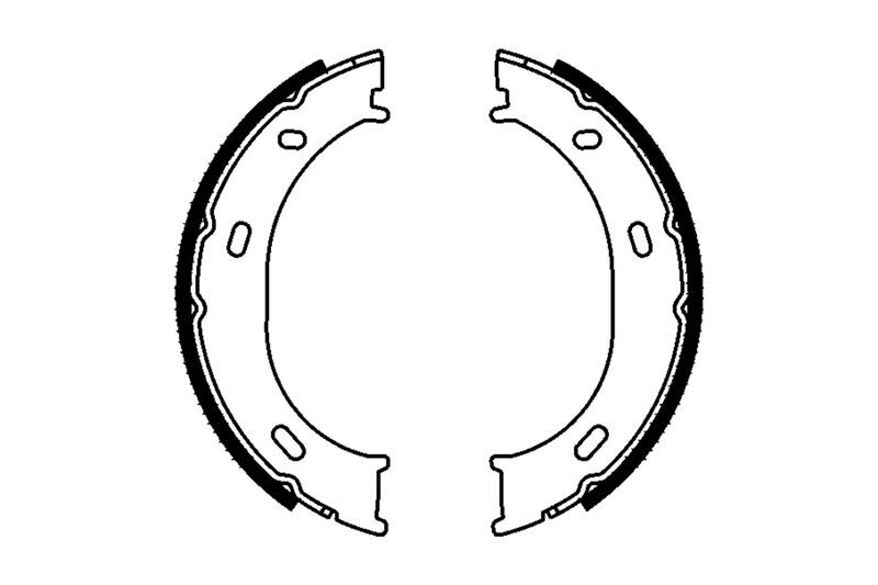 Braxis ARKA FREN PABUCLU BALATA LT 28 35 46 SPRINTER 901 902 903 904 95>08