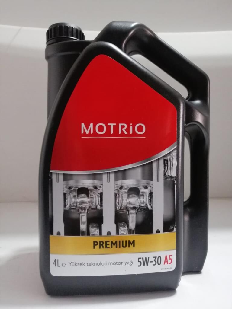 MOTRİO 5W-30 A5 PREMIUM MOTOR YAĞI 4 Litre