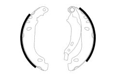 Bosch ARKA FREN BALATASI PABUC CLIO II SYMBOL LOGAN SANDERO 1.2 / 1.4 / 1.5 / 1.6 (ABS SIZ)