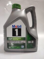 MOBİL 1 ESP 0W-30 TAM SENTETİK MOTOR YAĞI 4 Litre Üretim : 2025