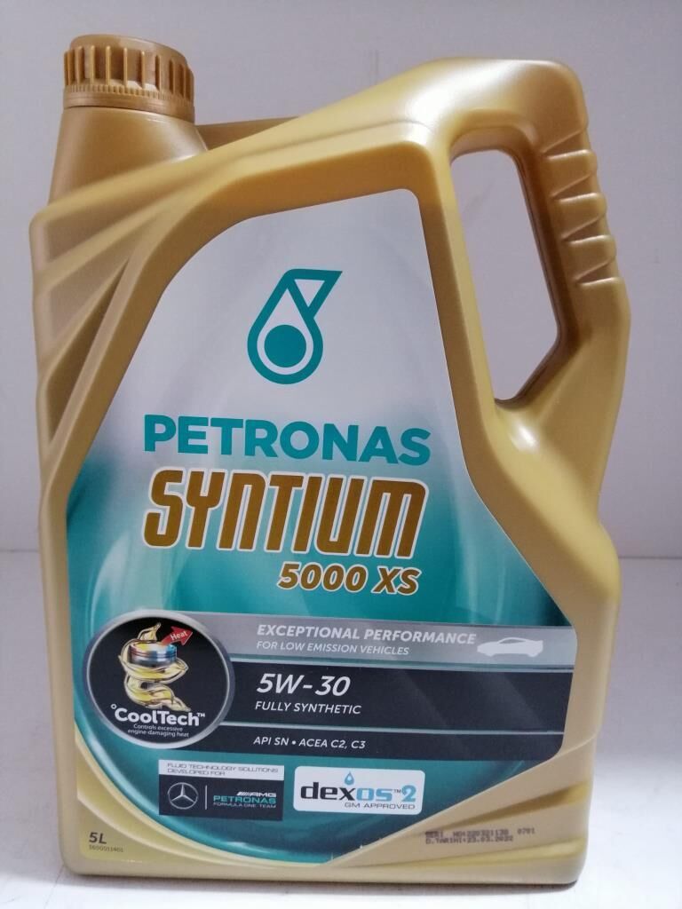 PETRONAS SYNTINUM 5000 XS (PARTİKÜL/DPF) 5w-30 5 Lt Üretim:2025