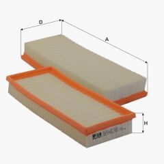 Fil Filtre HAVA FILTRESI MONDEO III 1.6 TDCI 2.0 TDCI 2.0 BENZINLI-DIZEL 01>07