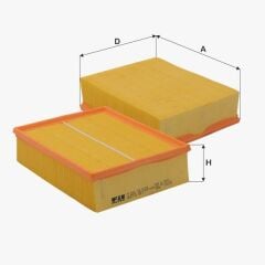 Fil Filtre HAVA FILTRESI PASSAT 2,5 TDI A4 A6 AVANT/QUATTRO 97>05