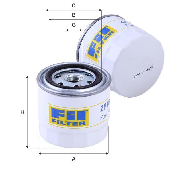 FİL ZP88F YAKIT FİLTRESİ ISUZU NİSSAN NAVARA