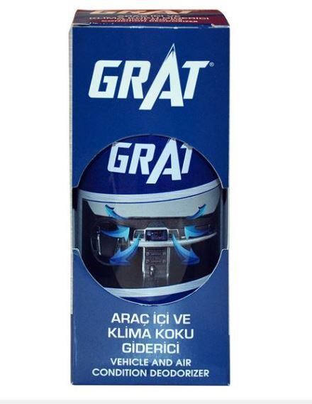 GRAT ARAÇ İÇİ VE KLİMA KOKU GİDERİCİ SPREY 150ML
