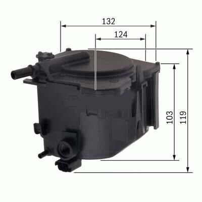 DELPHI HDF939 YAKIT FİLTRESİ BERLİNGO PARTNER TEPE BERLİNGO CMAX FİESTA FOCUS GALAXY SMAX V50 S40 C3 C4 C5 XSARA PİCASSO P206 P207 P307