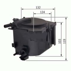 DELPHI HDF939 YAKIT FİLTRESİ BERLİNGO PARTNER TEPE BERLİNGO CMAX FİESTA FOCUS GALAXY SMAX V50 S40 C3 C4 C5 XSARA PİCASSO P206 P207 P307