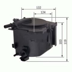 DELPHI HDF939 YAKIT FİLTRESİ BERLİNGO PARTNER TEPE BERLİNGO CMAX FİESTA FOCUS GALAXY SMAX V50 S40 C3 C4 C5 XSARA PİCASSO P206 P207 P307