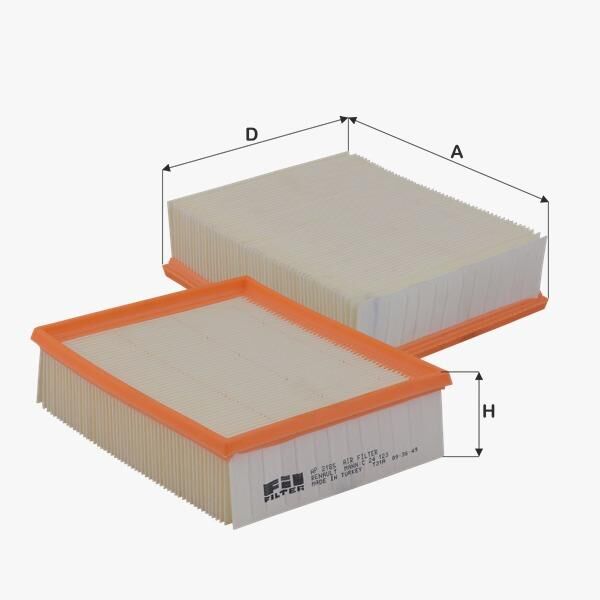 Fil Filtre HAVA FILTRESI LAGUNA II ESPACE IV 1,9 / 2,0 / 2,2 LAGUNA III 3,0 VEL SATIS 2,0