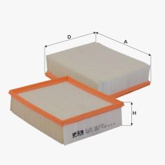 Fil Filtre HAVA FILTRESI LAGUNA II ESPACE IV 1,9 / 2,0 / 2,2 LAGUNA III 3,0 VEL SATIS 2,0