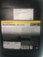 MOBİL DELVAC MX EXTRA 10W-40 17.3 KG (20 Litre)