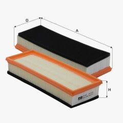 Fil Filtre HAVA FILTRESI 206 207 307 308 PARTNER / C3 C4 BERLINGO 1.6 HDI