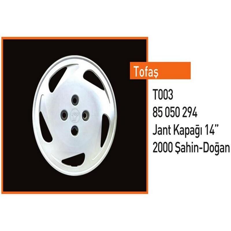 JANT KAPAĞI 14'' ARMASIZ DKS YM 2000 TAKIM (4 ADET)