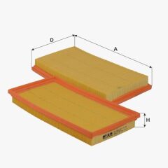 Fil Filtre HAVA FILTRESI SEPHIA SHUMA 97 04 CARENS 00 06